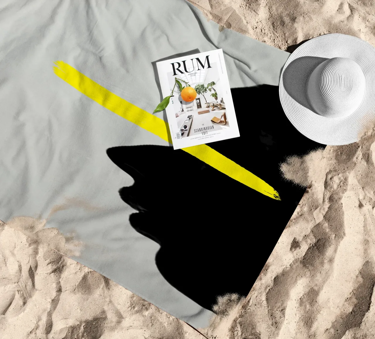 Afro Rhythm telo mare da Mathudace Créas