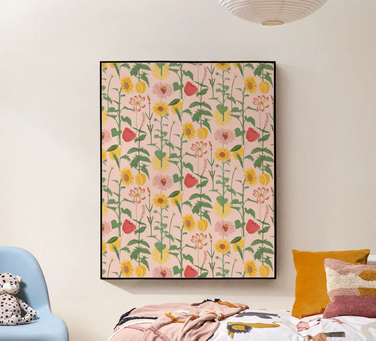 Girasole e limone plexiglass da nicigabrieldesigns