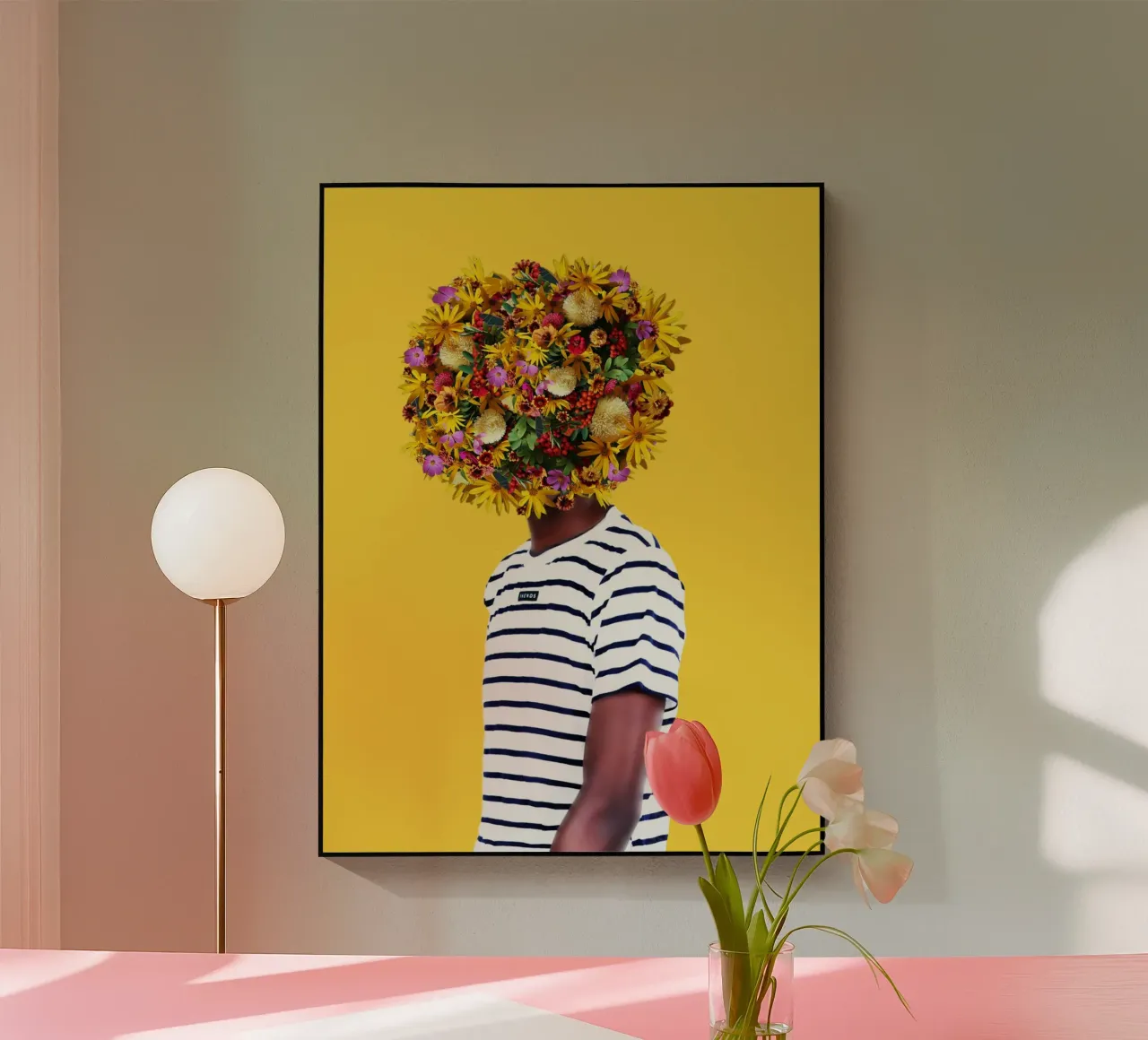 Afro Splendor plexiglass da Mathudace Créas