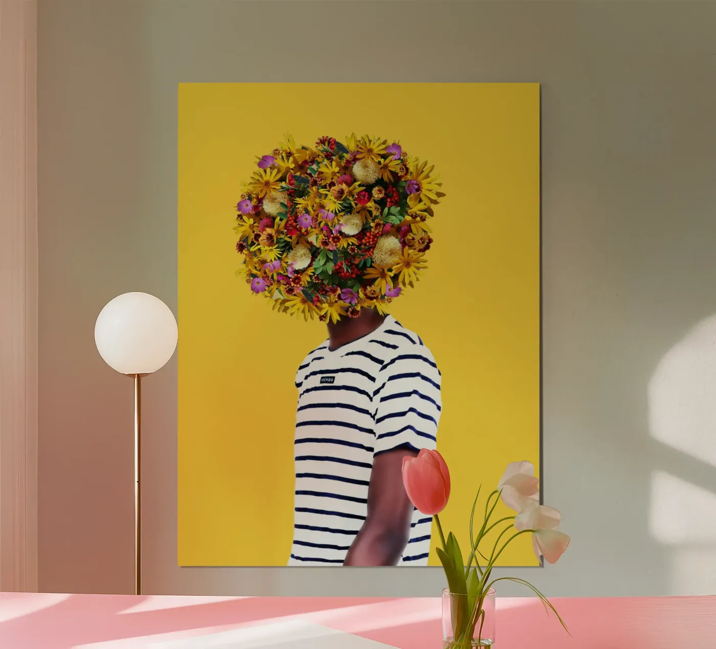 Afro Splendor poster van Mathudace Créas