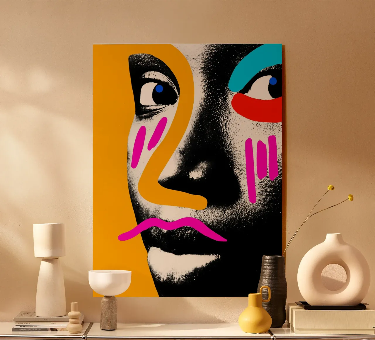 Afro Panorama plexiglass da Mathudace Créas