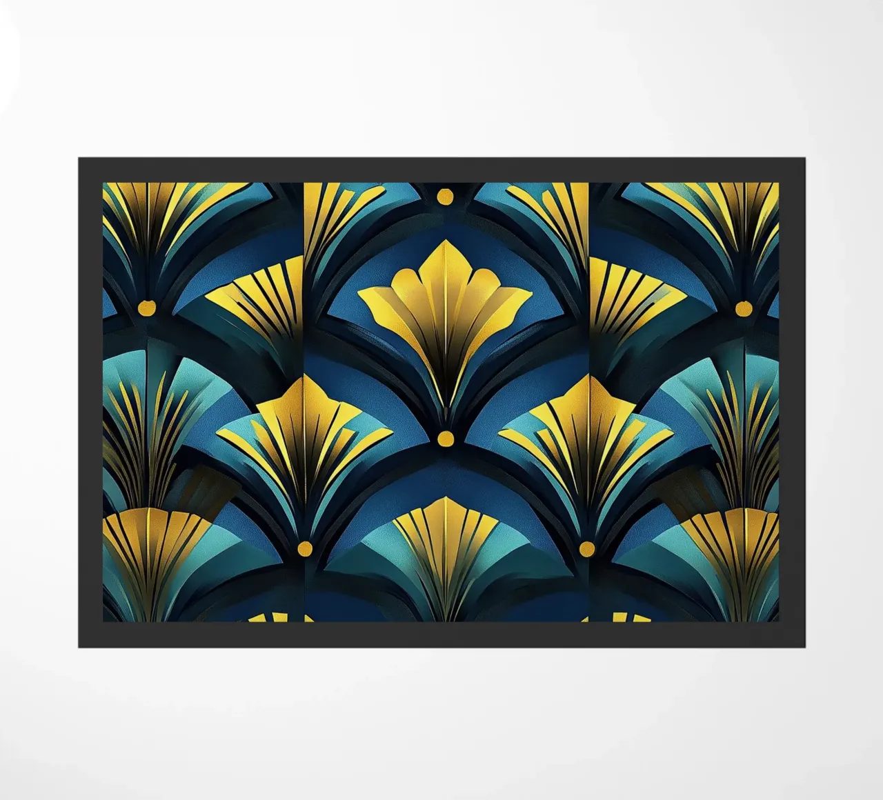 Art Deco "Shimmering Skylines" zerbino da Nikis Art Studio
