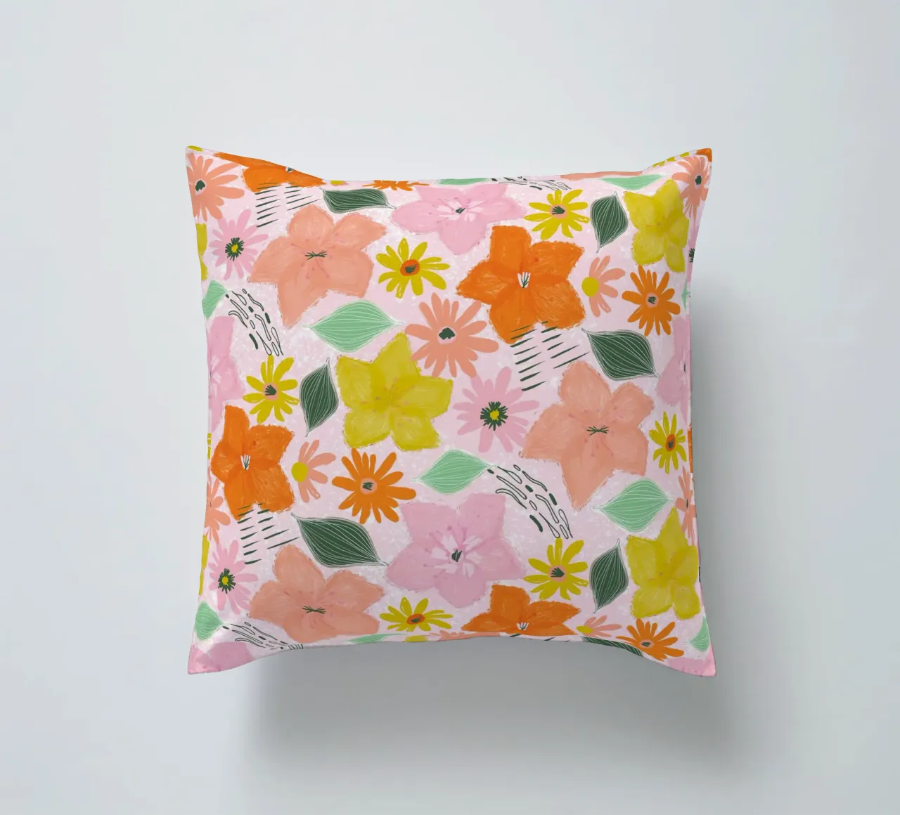 Boho Blooms cuscino da nicigabrieldesigns