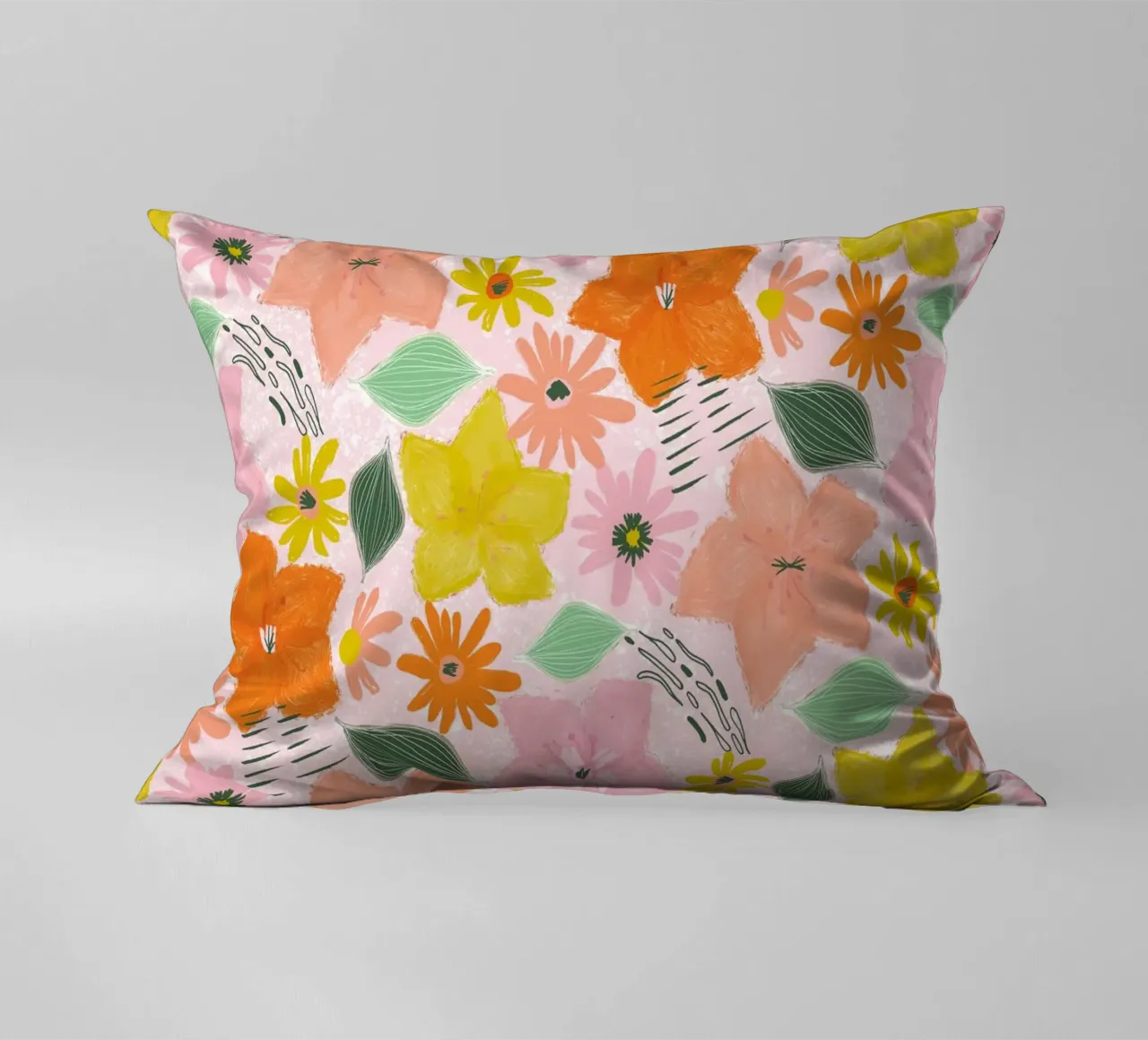 Boho Blooms cuscino da nicigabrieldesigns