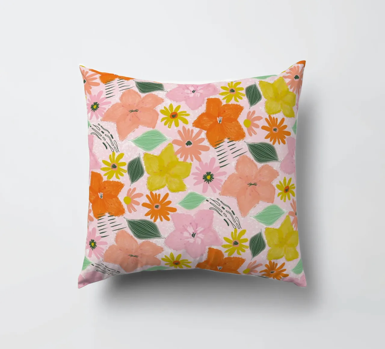 Boho Blooms cuscino da nicigabrieldesigns