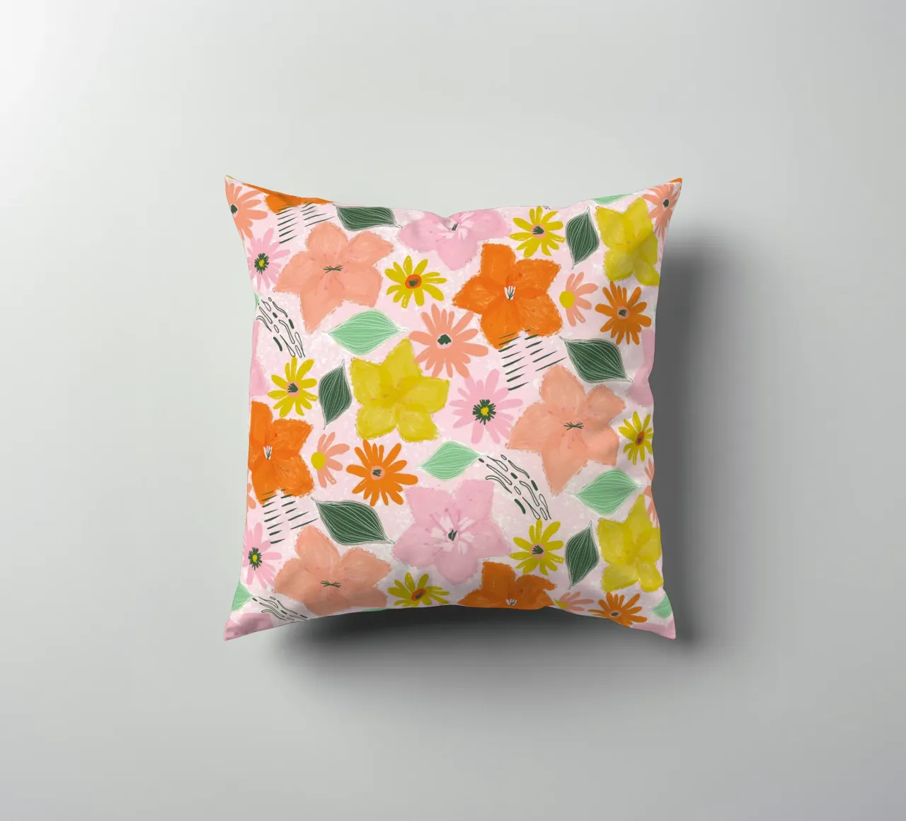Boho Blooms cuscino da nicigabrieldesigns