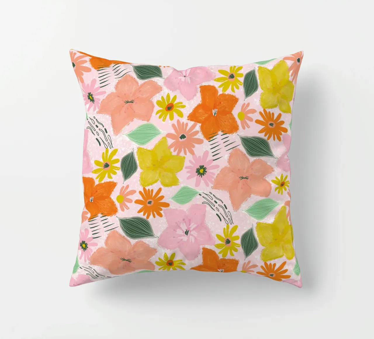 Boho Blooms cuscino da nicigabrieldesigns