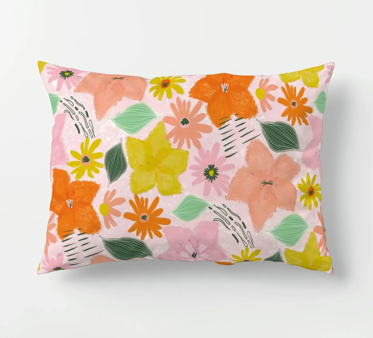 Boho Blooms cuscino da nicigabrieldesigns