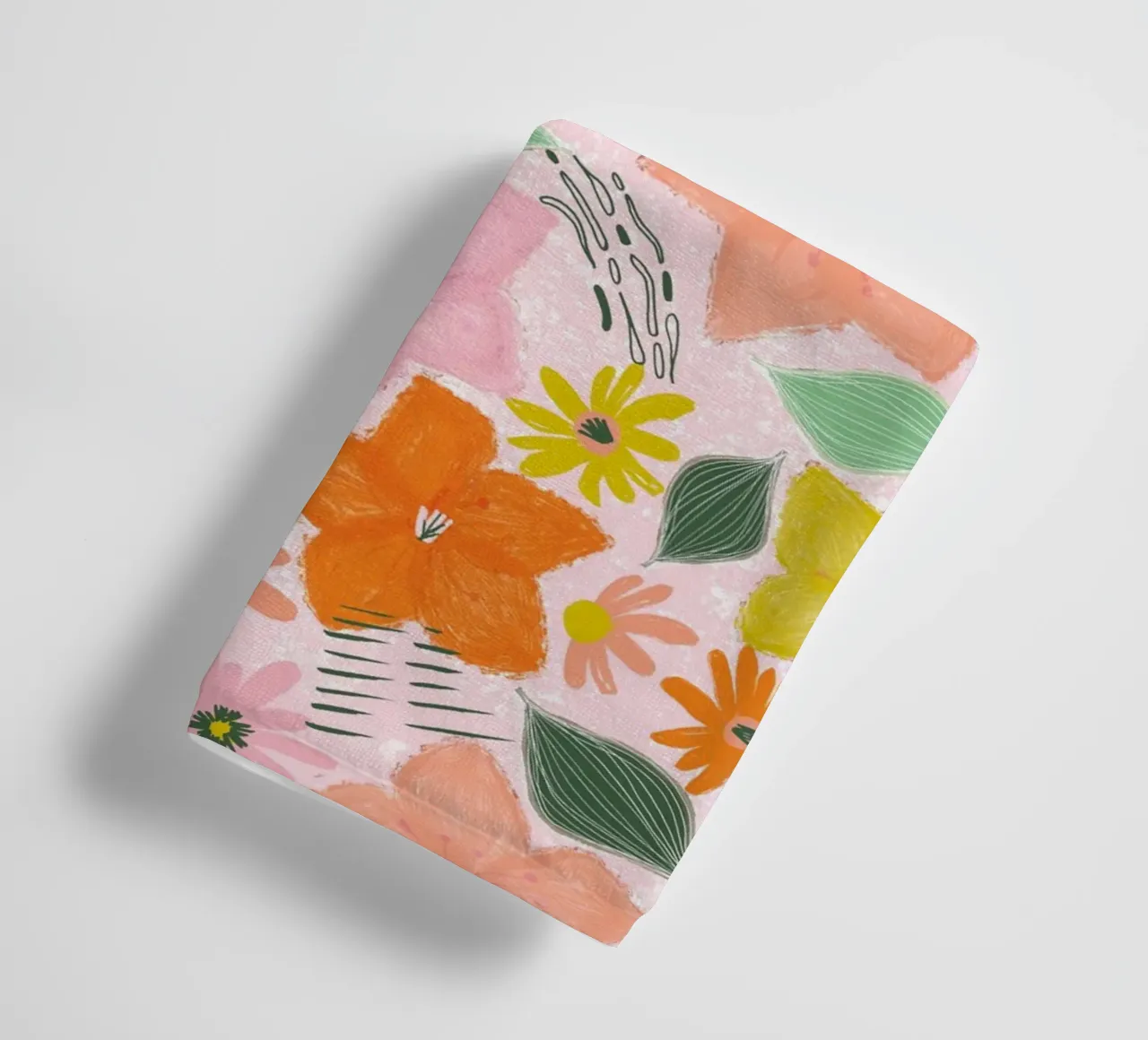 Boho Blooms asciugamano da bagno da nicigabrieldesigns