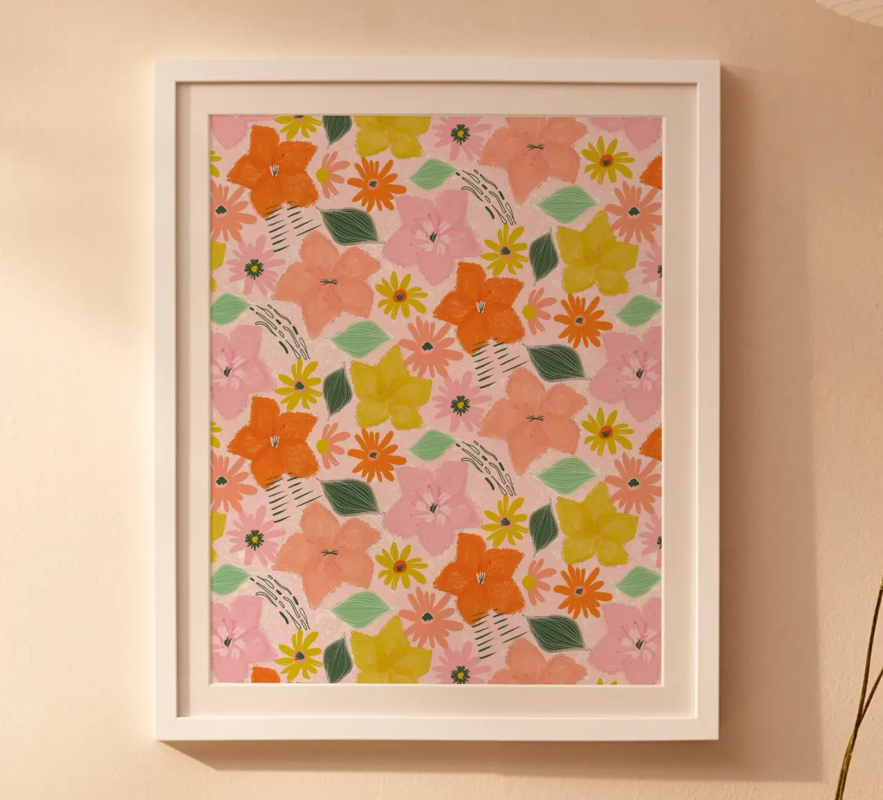 Boho Blooms poster da nicigabrieldesigns