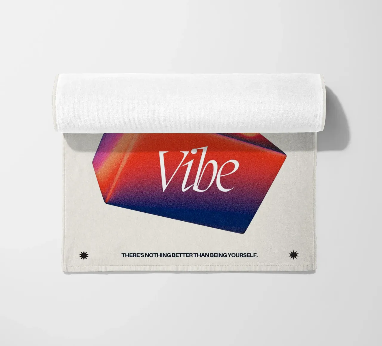 YOU CANT‘T STOP MY VIBE beach towel by Einfach Uebel