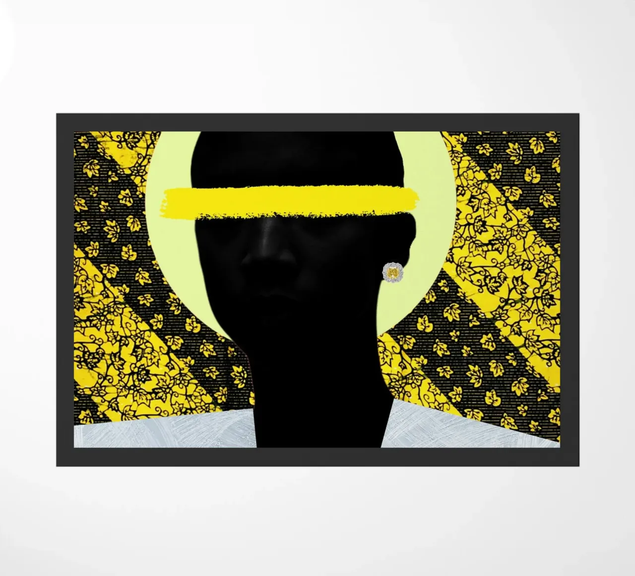 Afro Vivid deurmat van Mathudace Créas