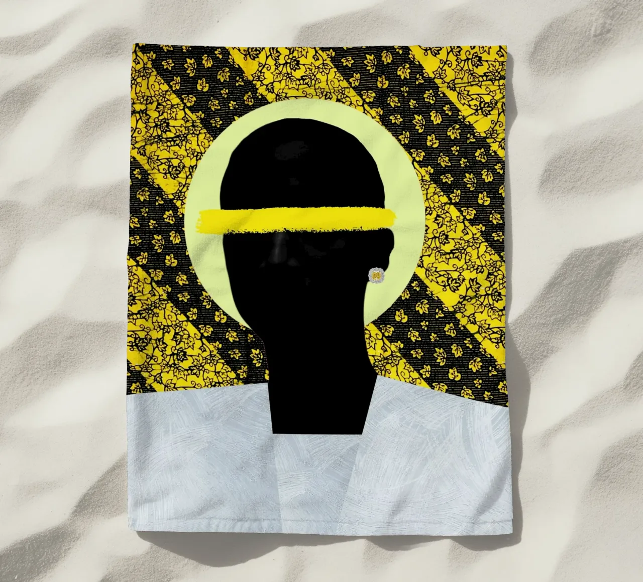 Afro Vivid telo mare da Mathudace Créas