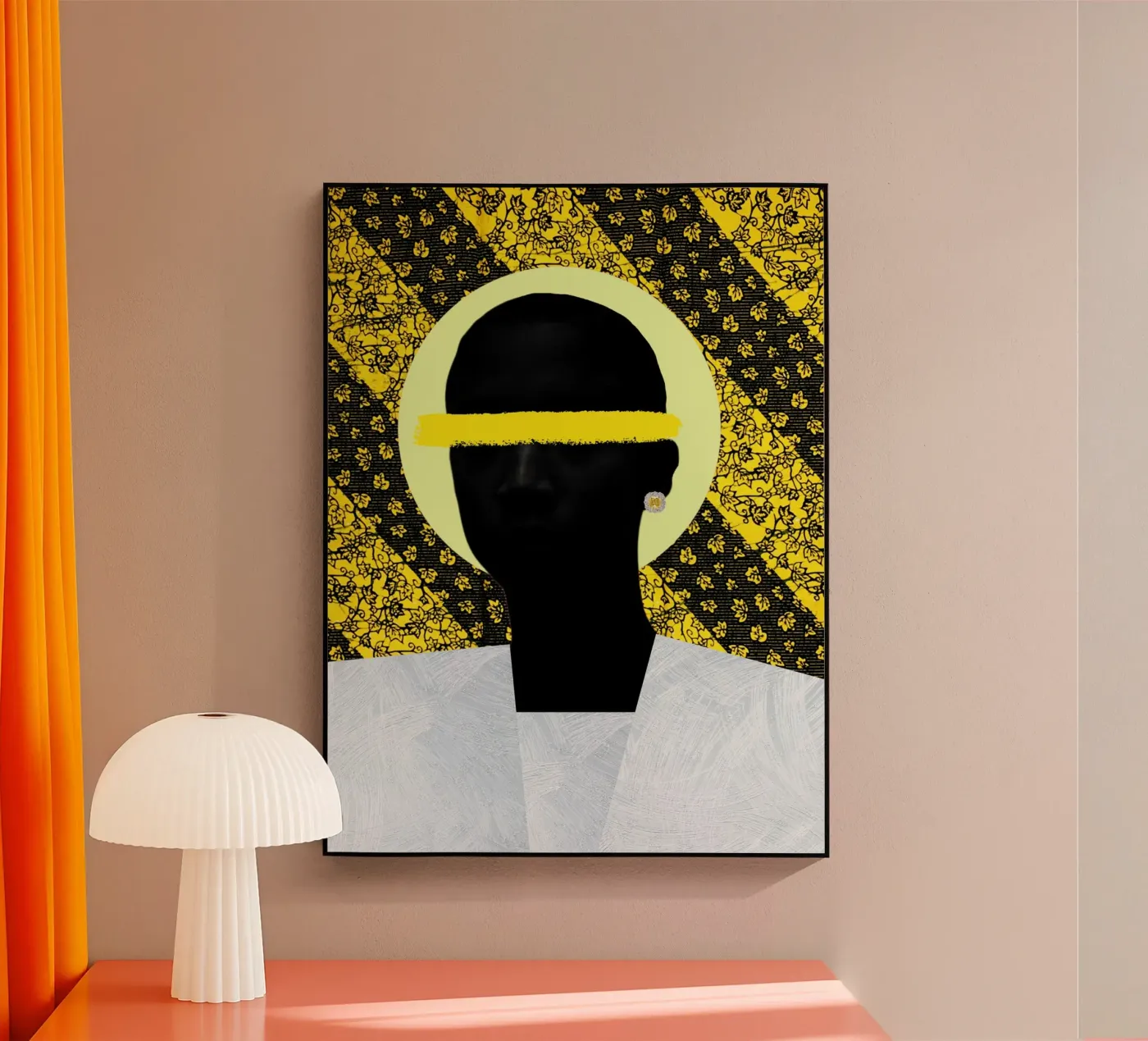 Afro Vivid plexiglass da Mathudace Créas