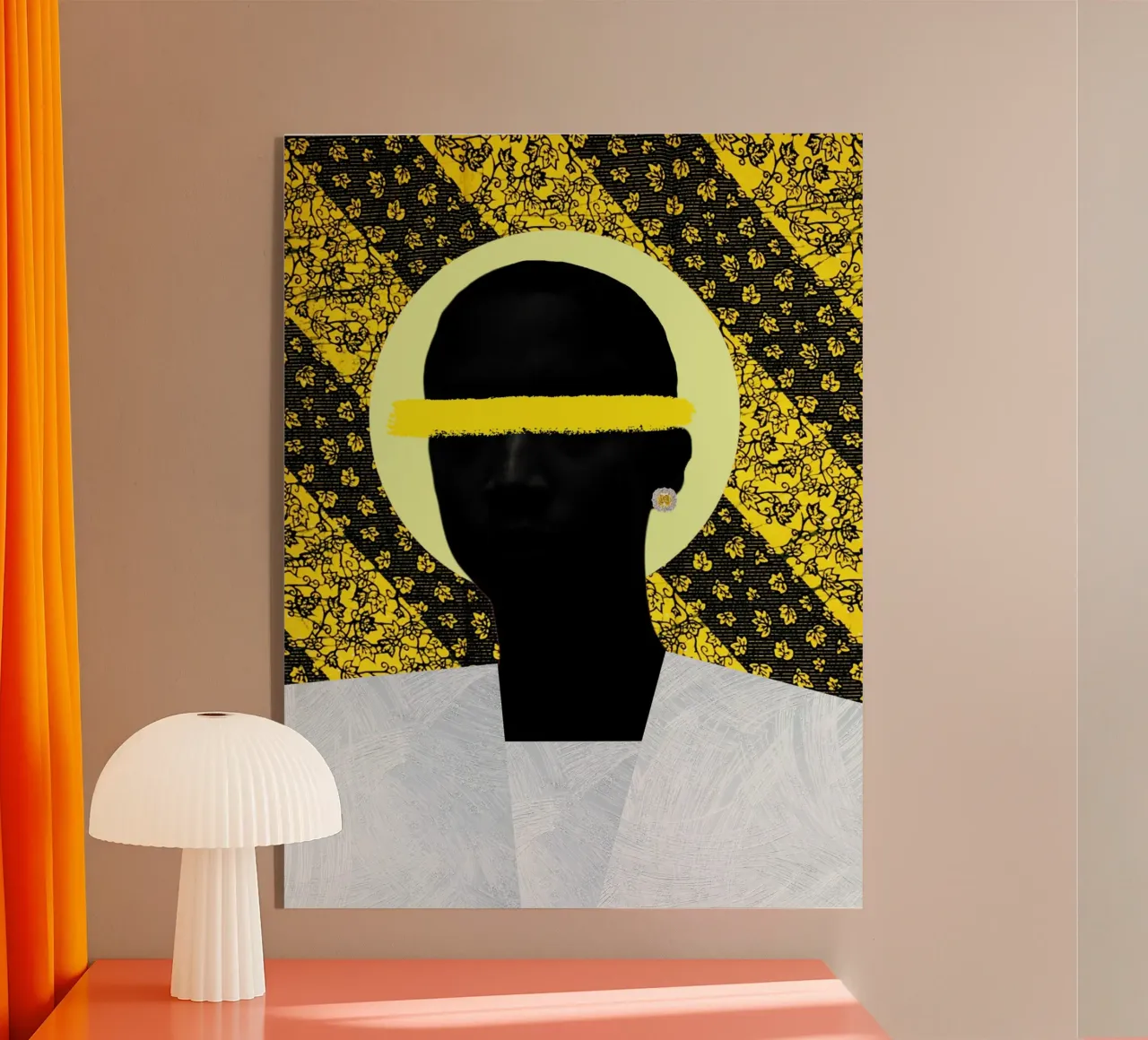 Afro Vivid plexiglass da Mathudace Créas