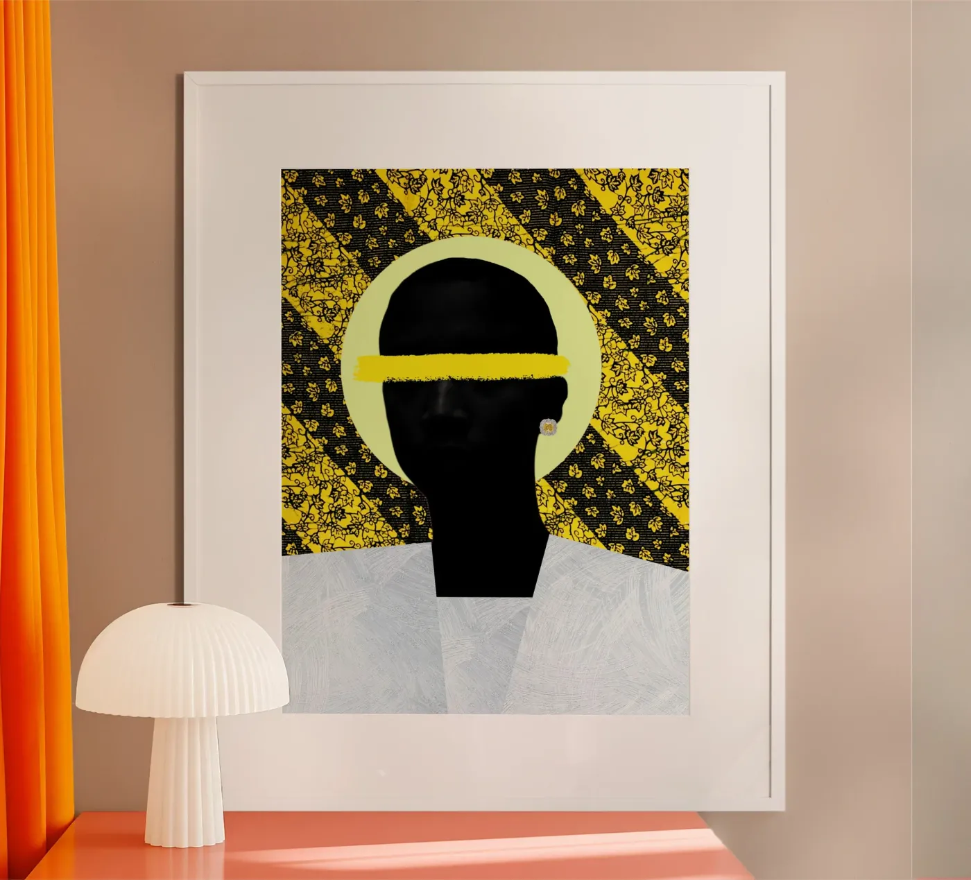 Afro Vivid poster da Mathudace Créas