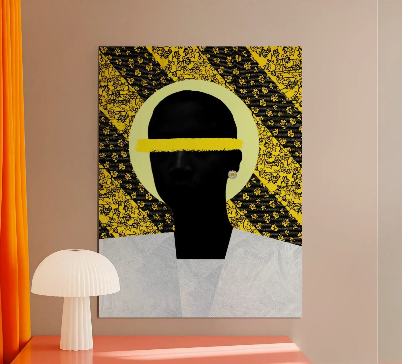 Afro Vivid poster da Mathudace Créas