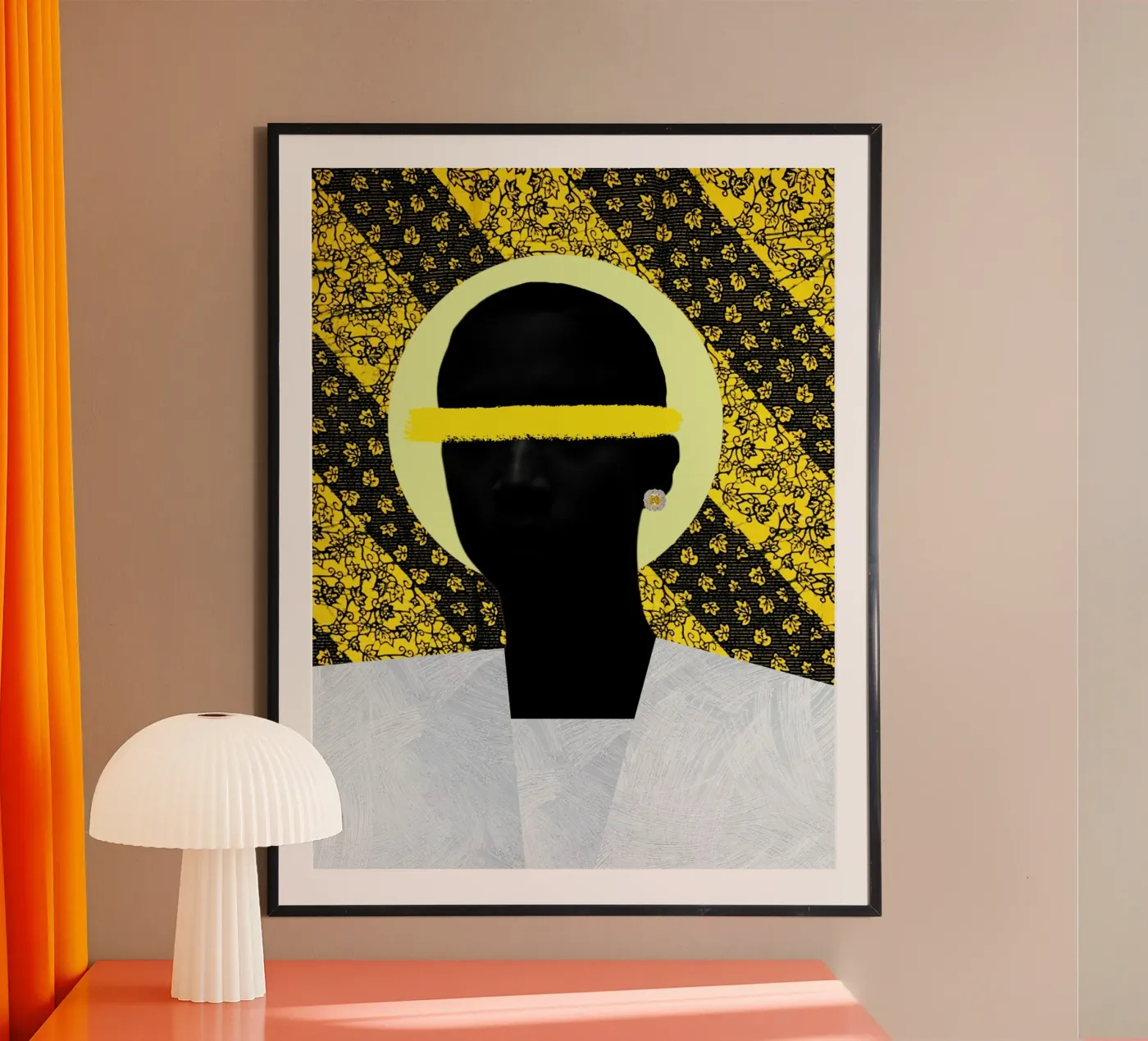 Afro Vivid poster da Mathudace Créas