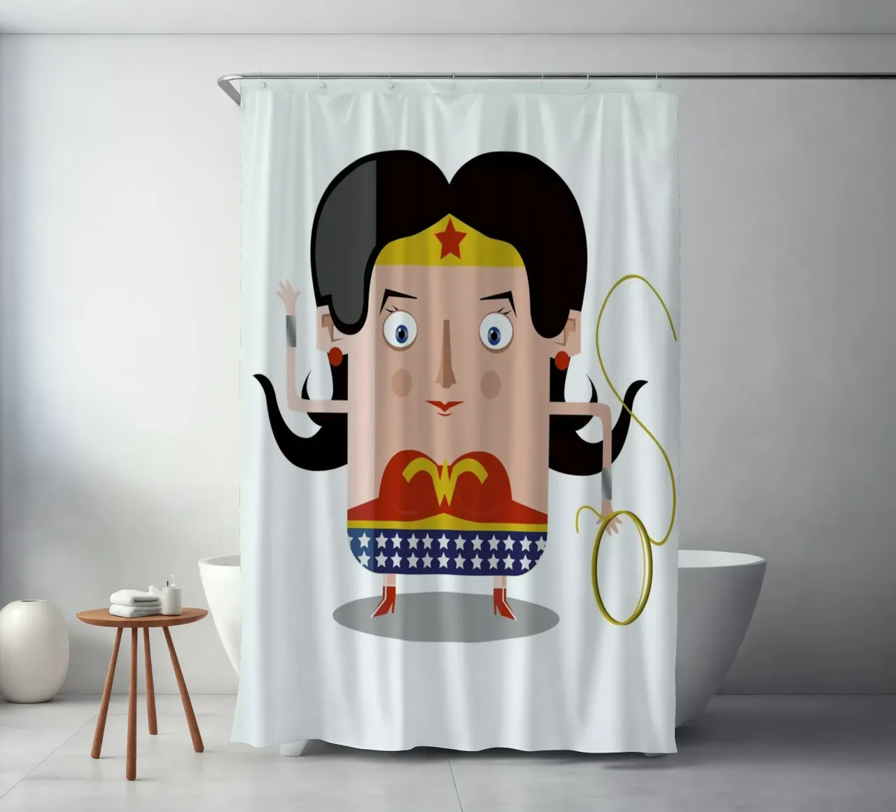 Wonderwoman tenda da doccia da Ballooon