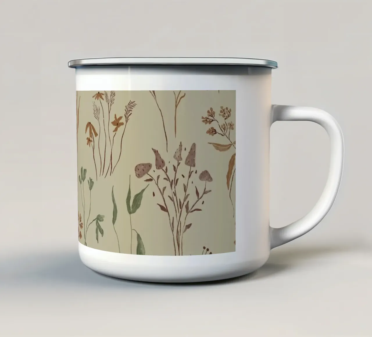 Natura calma tazza in smalto da nicigabrieldesigns