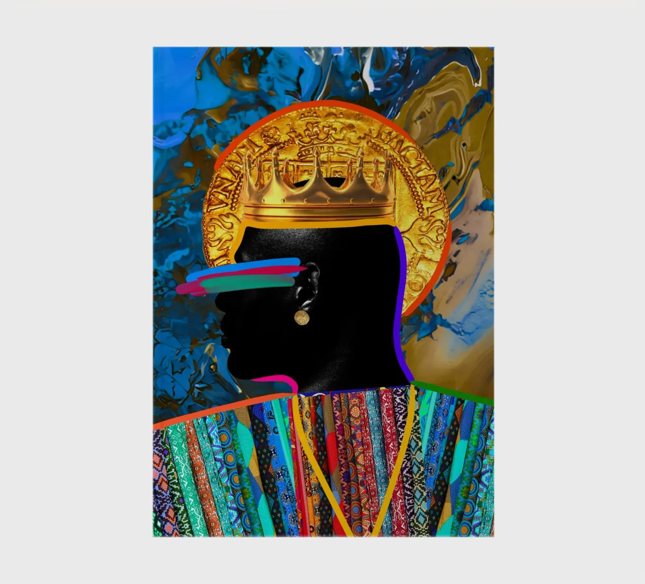 Afro Constellation notebook by Mathudace Créas