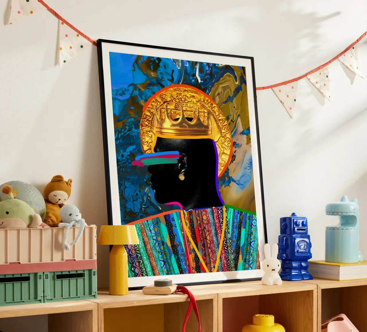 Afro Constellation poster da Mathudace Créas