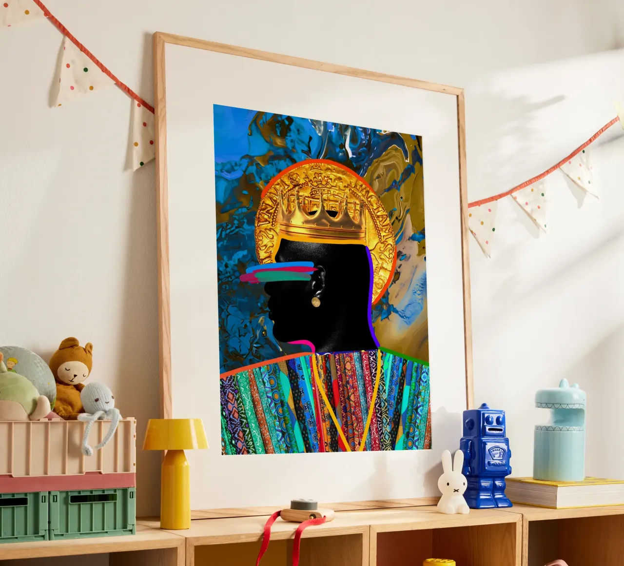 Afro Constellation poster da Mathudace Créas