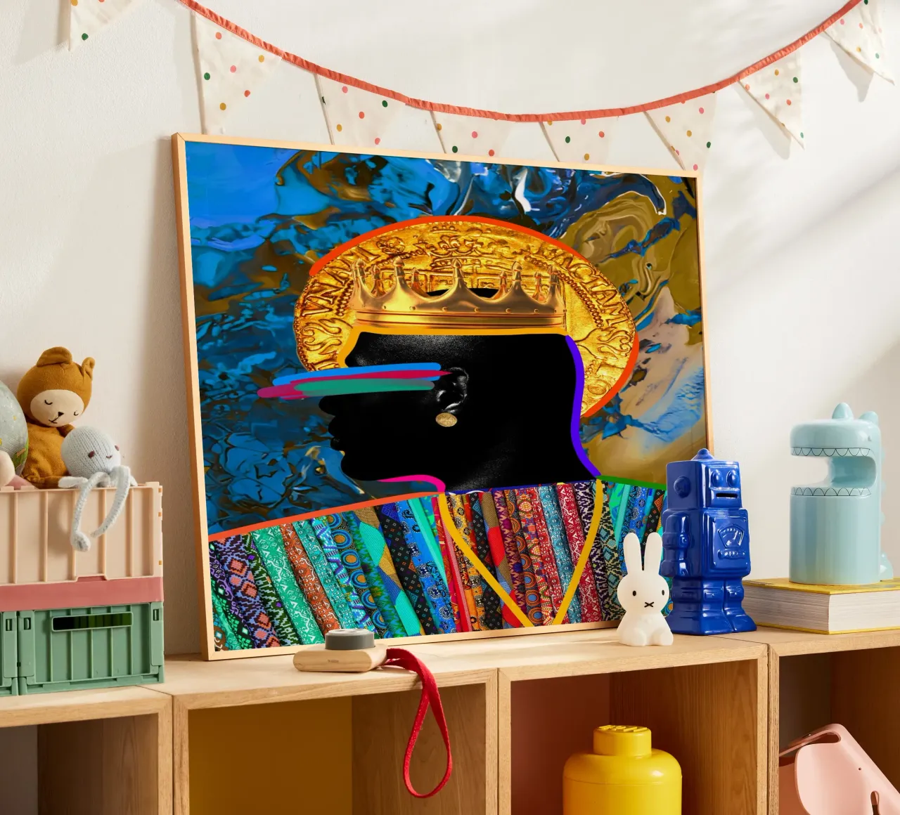 Afro Constellation poster da Mathudace Créas