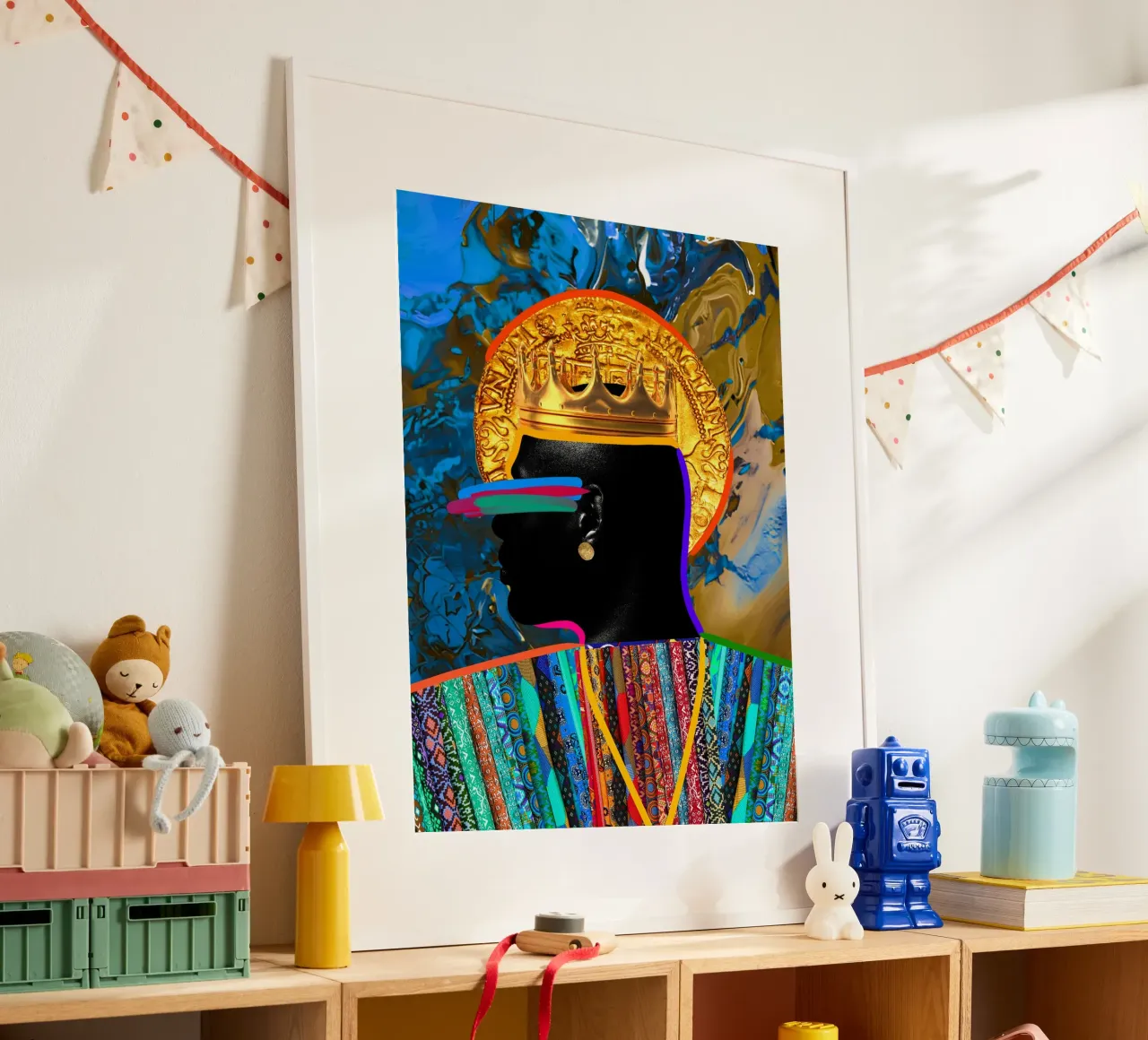 Afro Constellation poster da Mathudace Créas