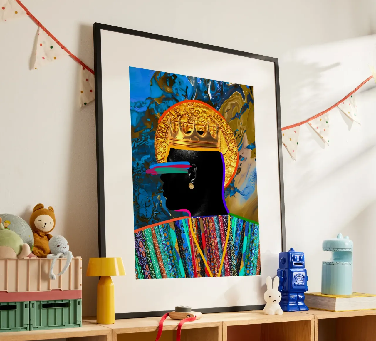 Afro Constellation poster da Mathudace Créas