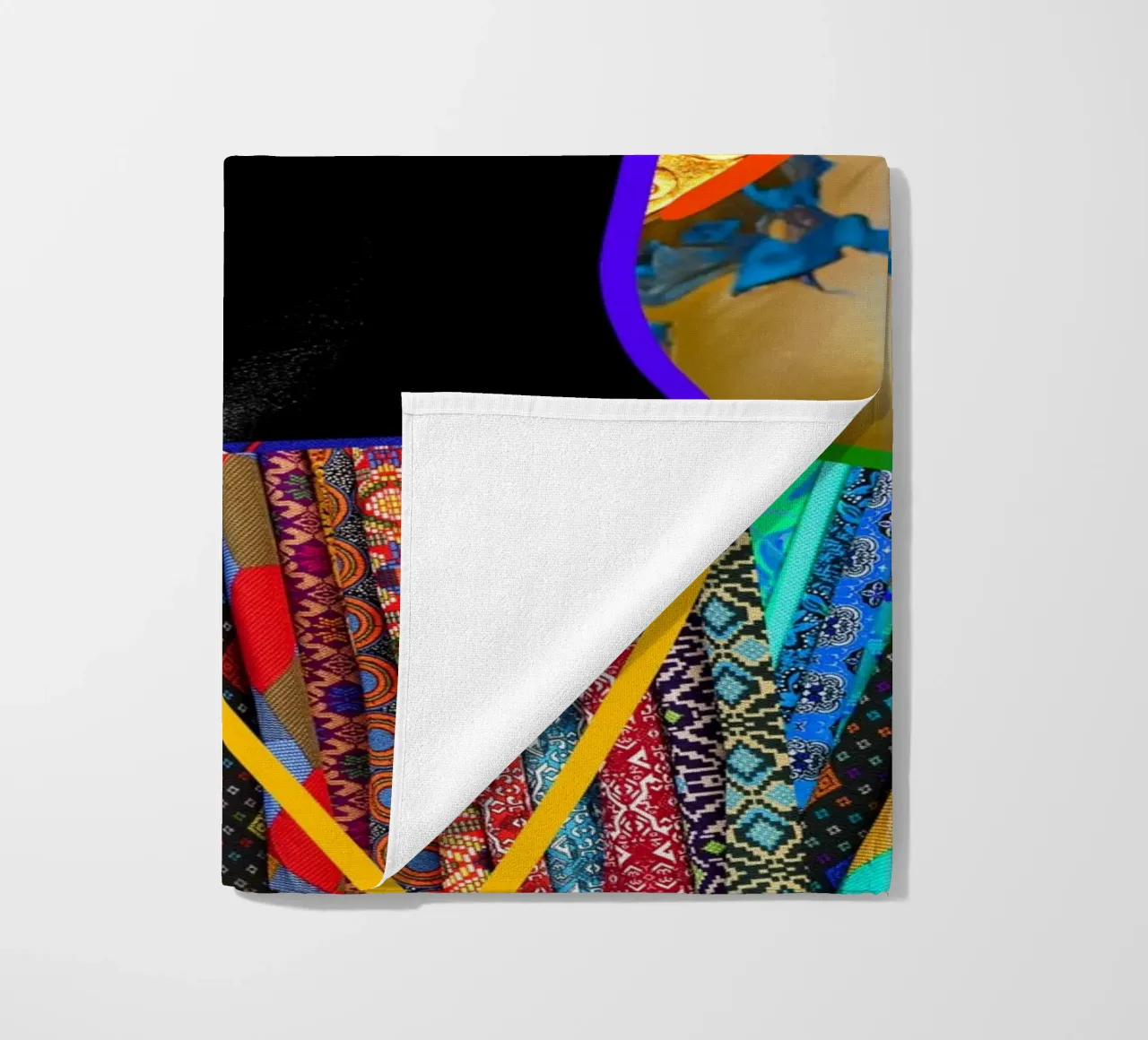 Afro Constellation telo mare da Mathudace Créas