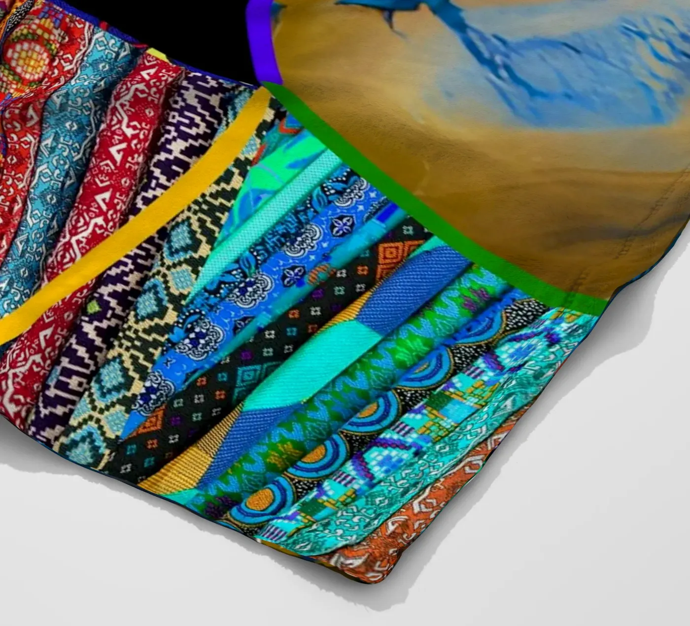 Afro Constellation fleecedeken van Mathudace Créas