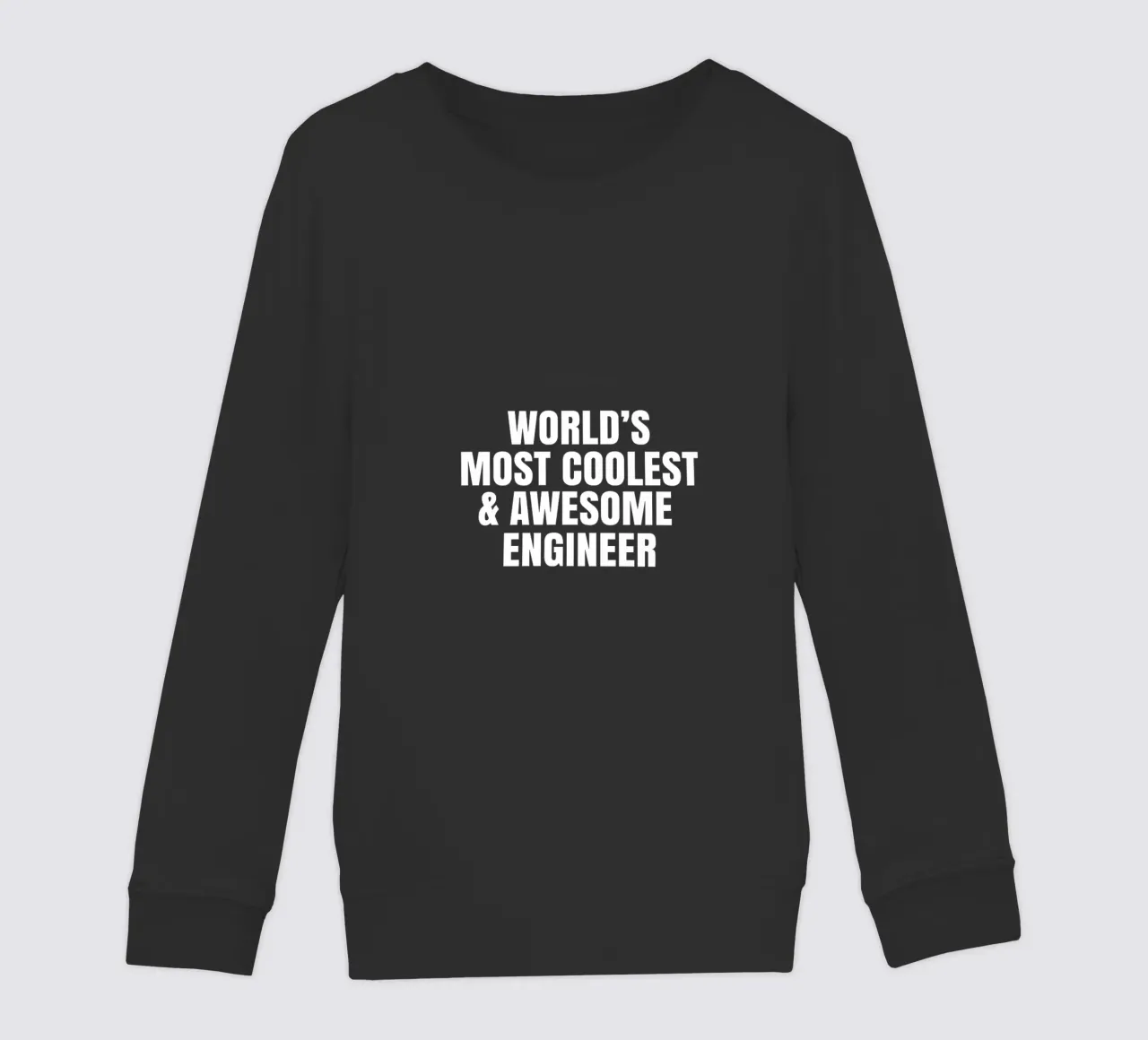 World's most coolest and awesome engineer felpa bambino da happieeagle