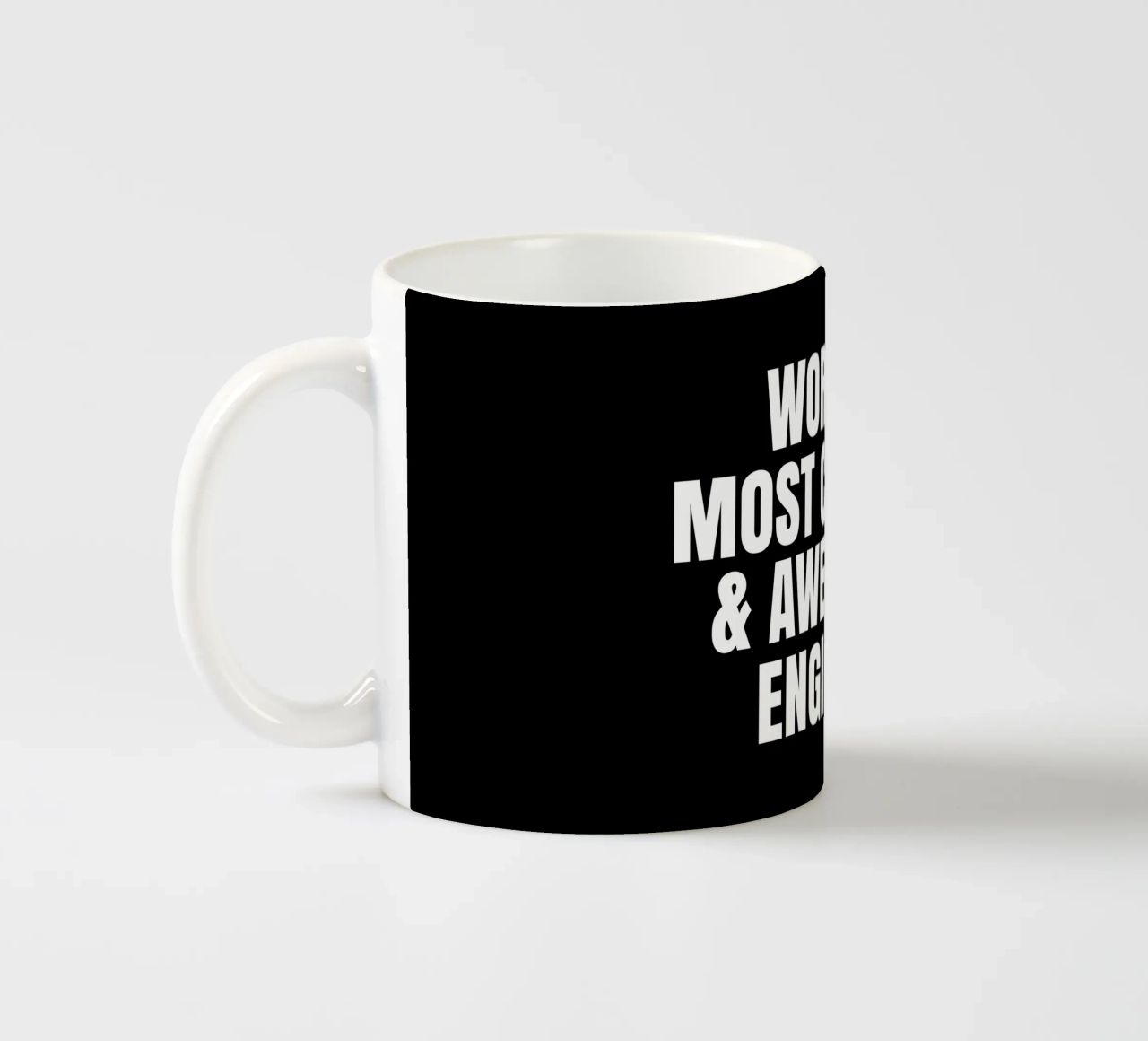 World's most coolest and awesome engineer tazza in ceramica da happieeagle