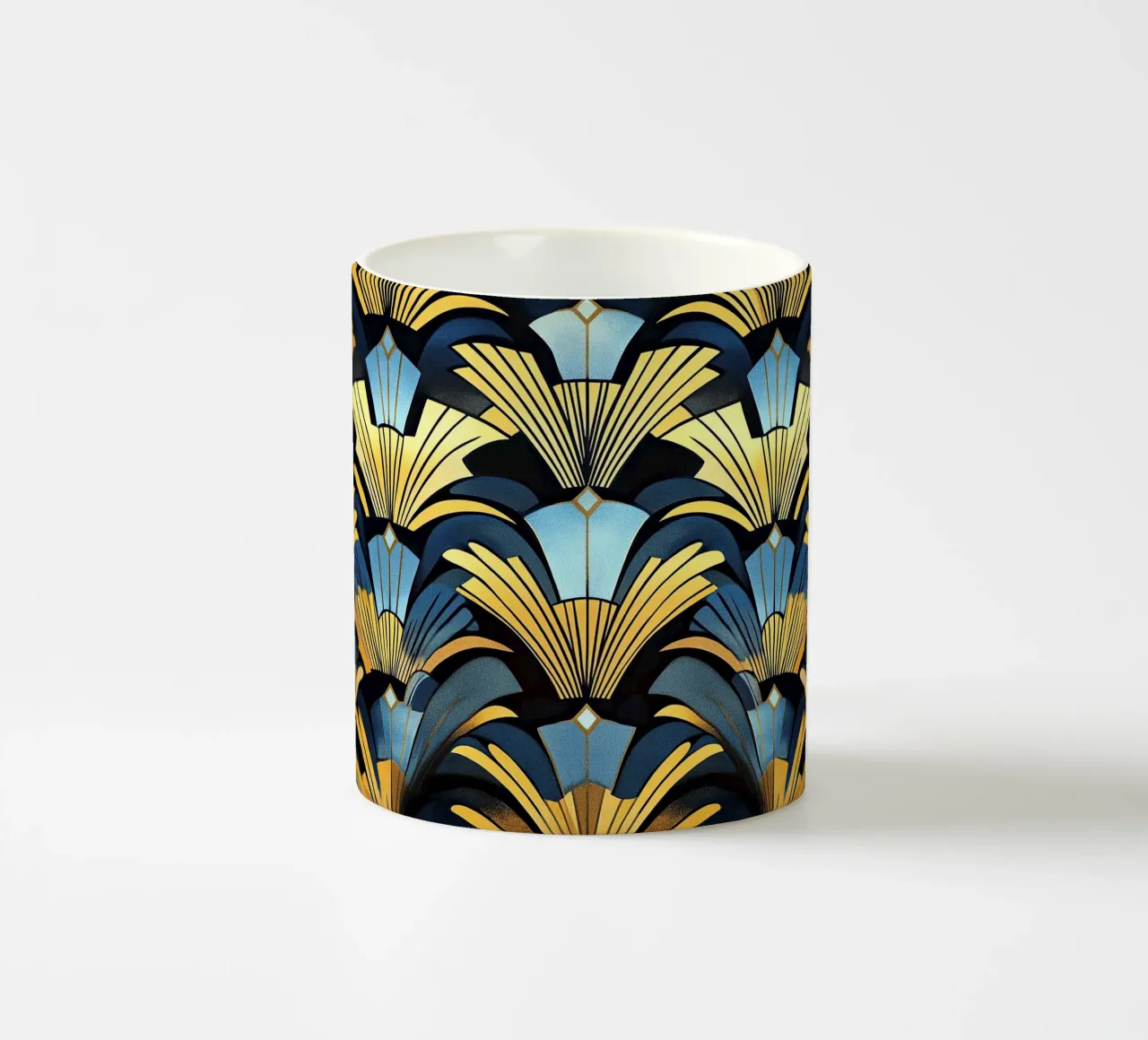 Art déco tazza in ceramica da Nikis Art Studio