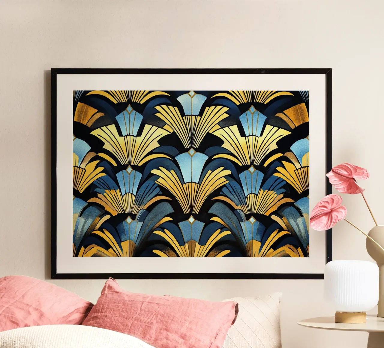 Art déco poster da Nikis Art Studio