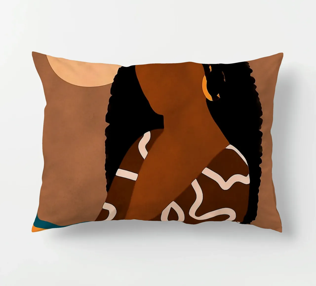 Afro Sifa cuscino da Mathudace Créas