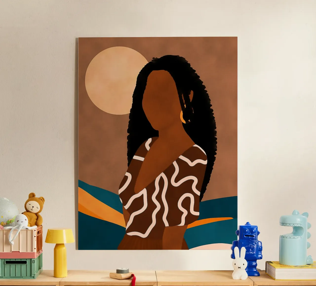 Afro Sifa plexiglass da Mathudace Créas