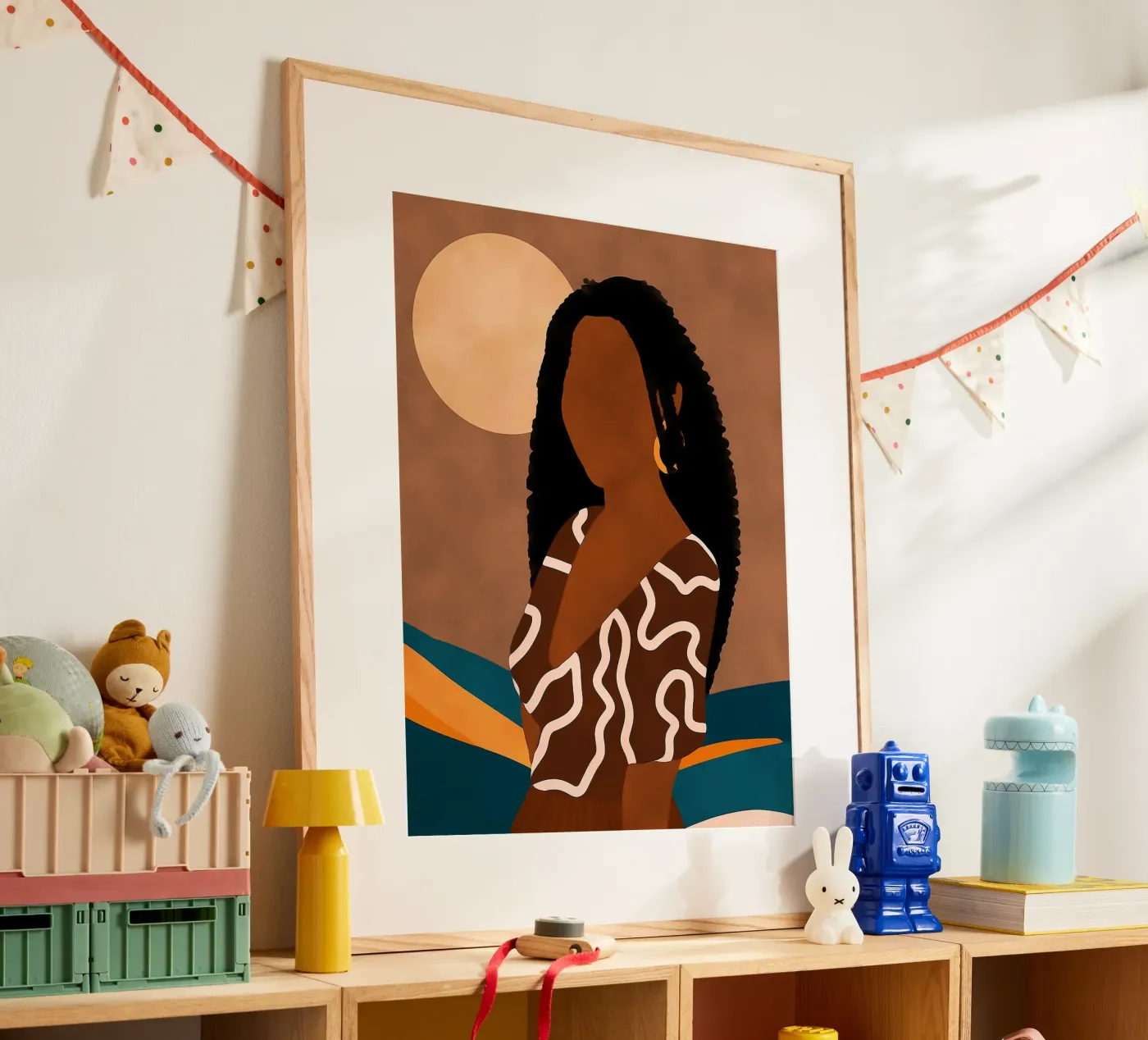 Afro Sifa Poster von Mathudace Créas