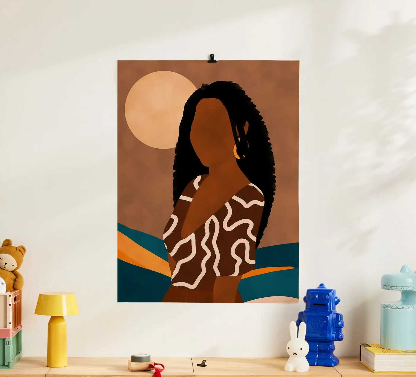 Afro Sifa Poster von Mathudace Créas