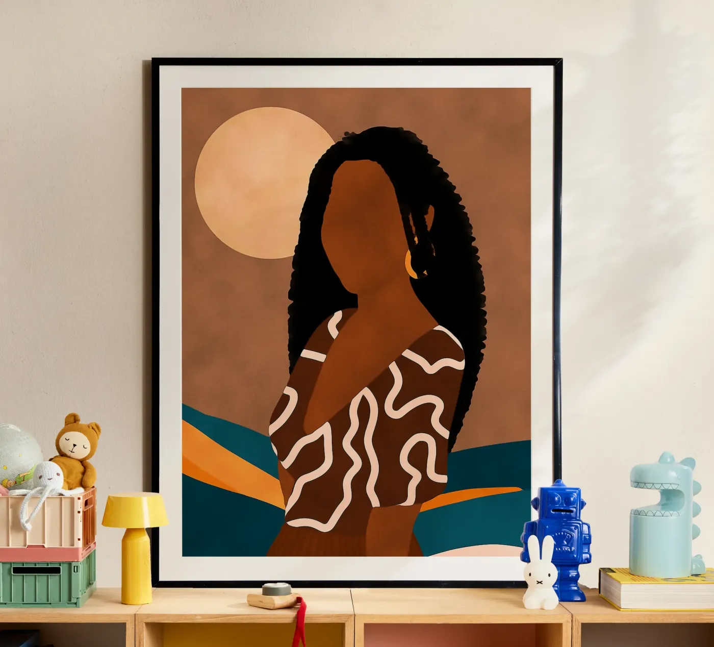 Afro Sifa Poster von Mathudace Créas