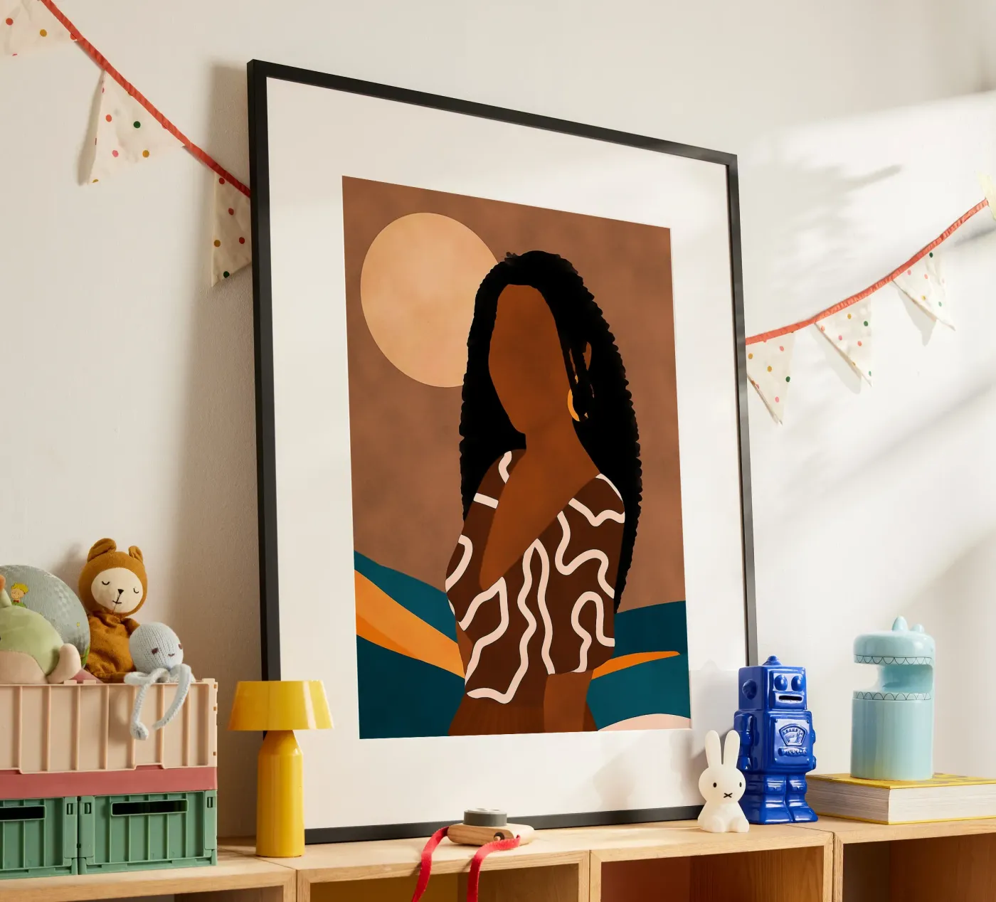 Afro Sifa Poster von Mathudace Créas