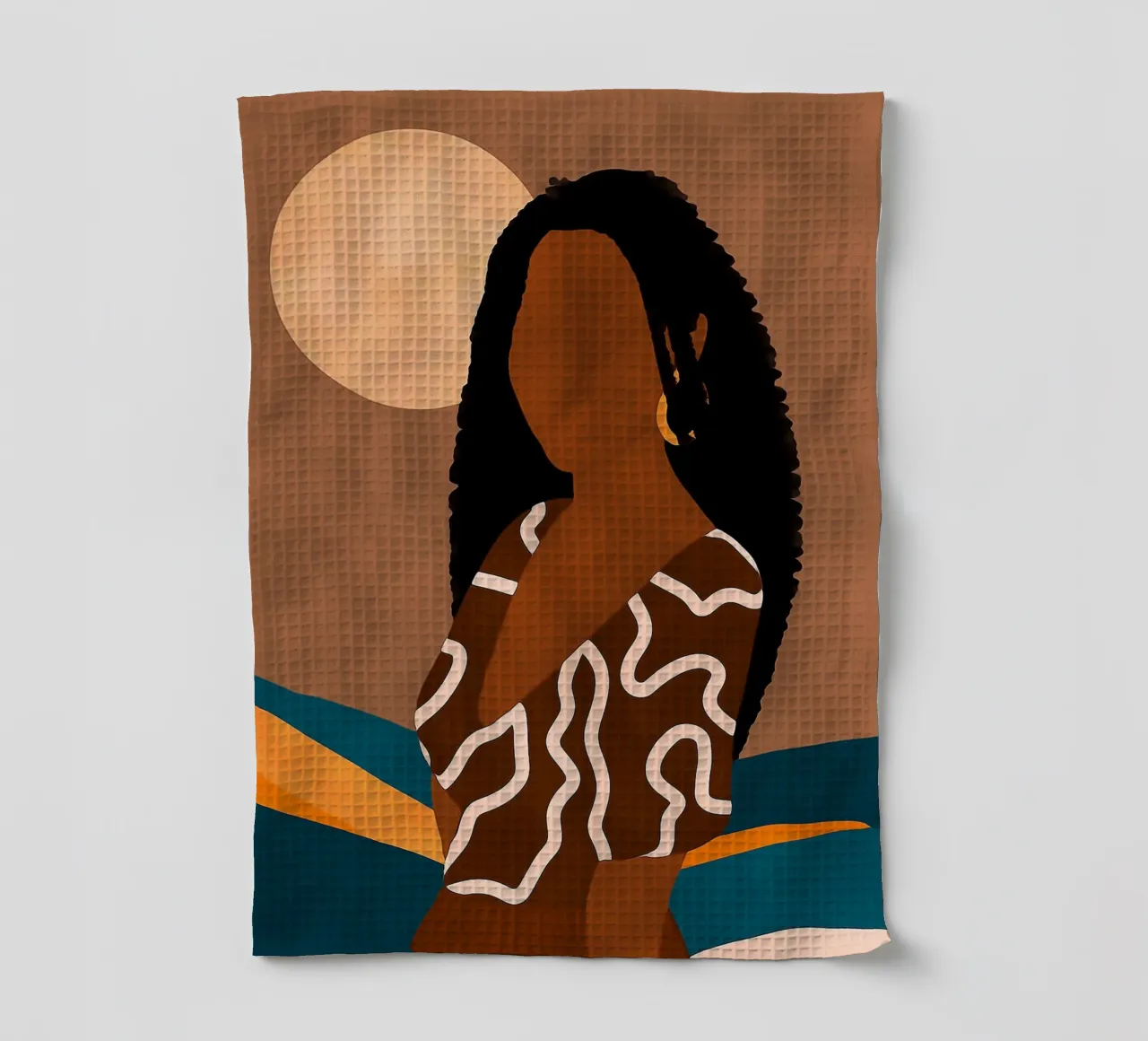 Afro Sifa canovaccio da cucina da Mathudace Créas
