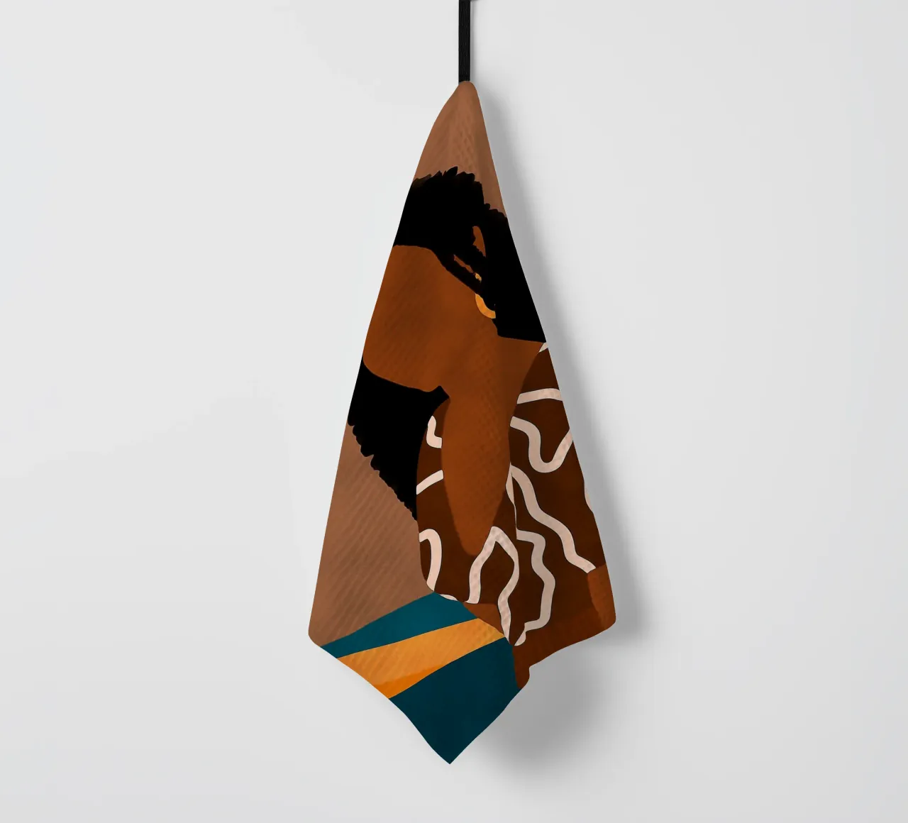 Afro Sifa canovaccio da cucina da Mathudace Créas