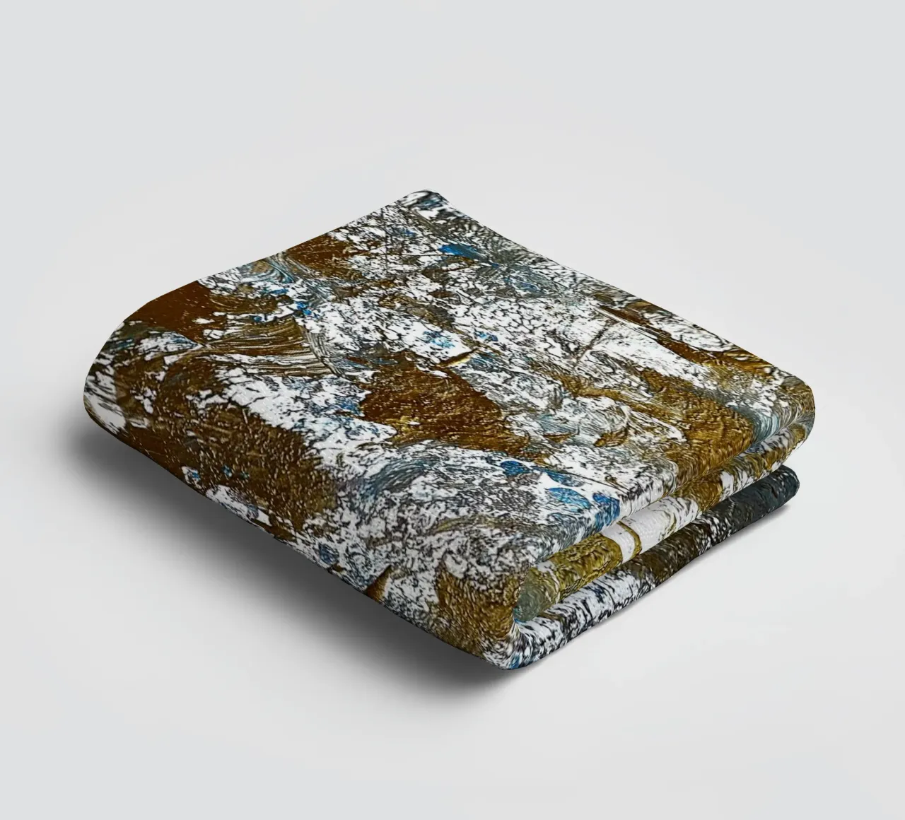 IDEAL GIFT 91 towel by Thierry Vobmann Abstract painting