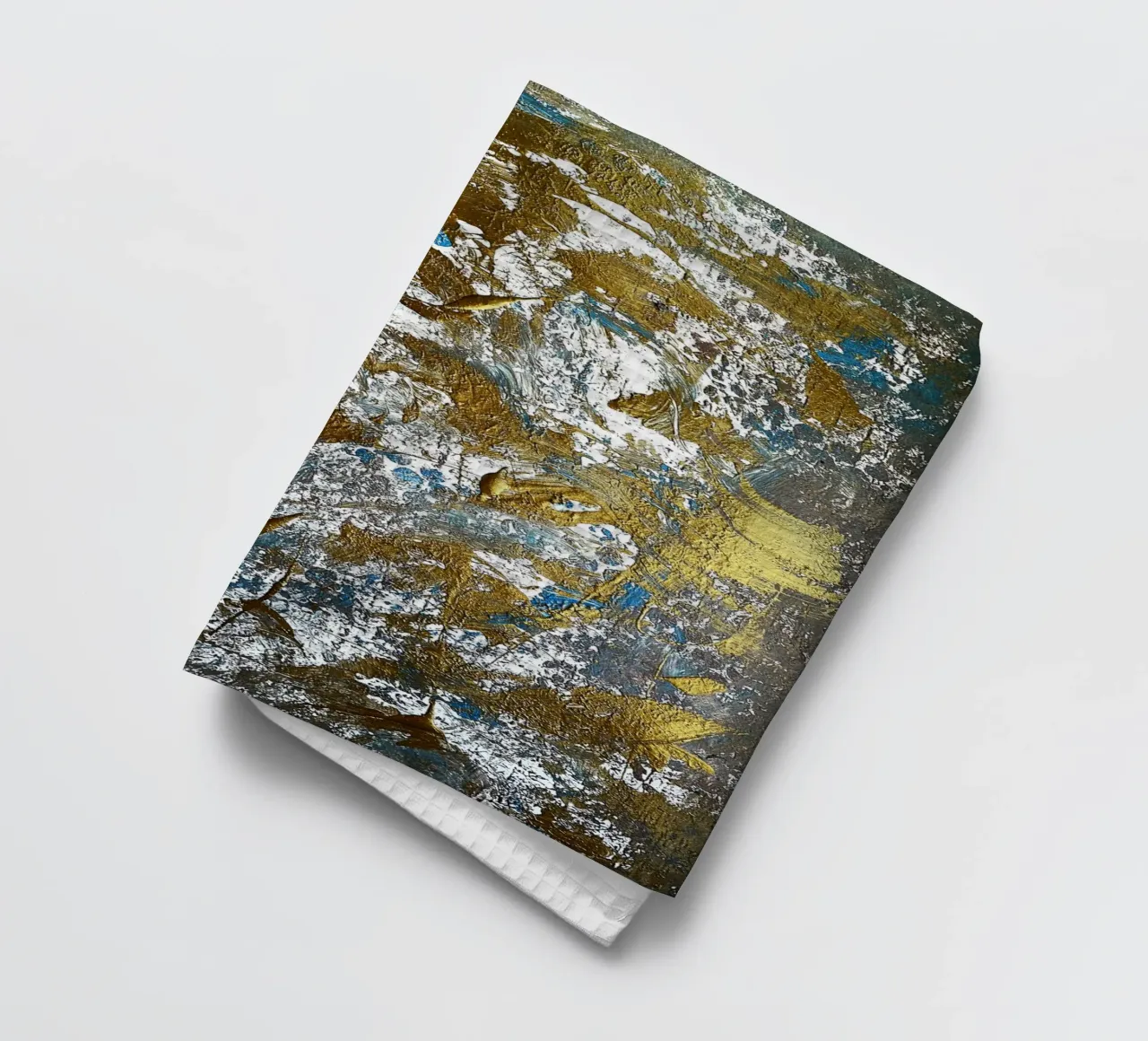 IDEAL GIFT 91 tea towel by Thierry Vobmann Abstract painting
