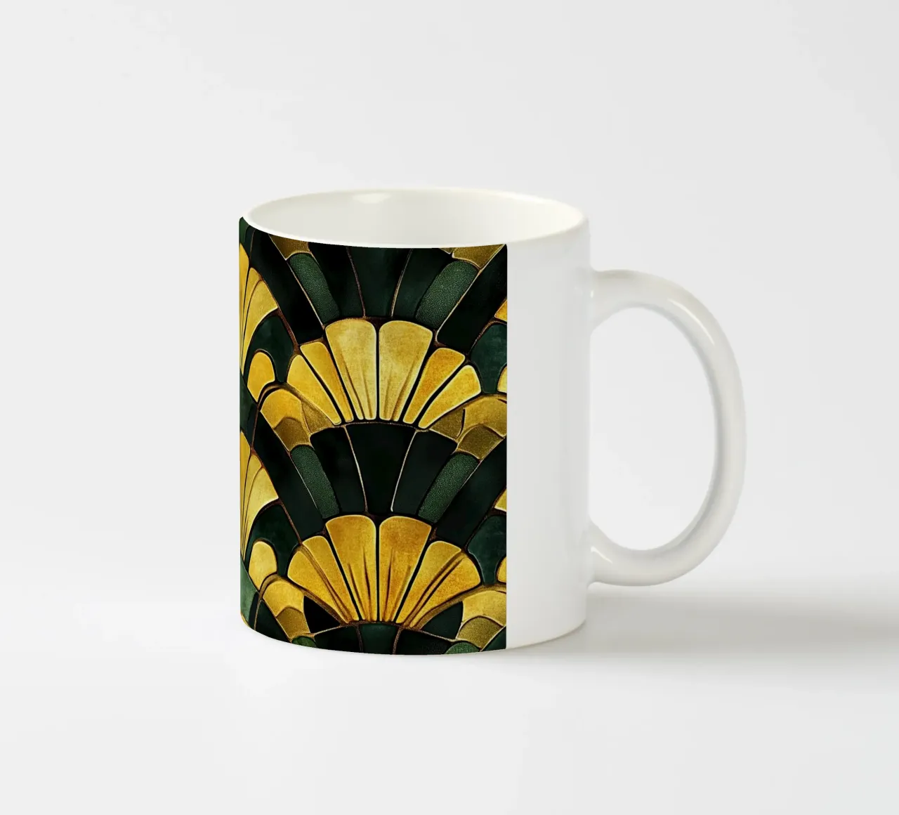 Art déco tazza in ceramica da Nikis Art Studio