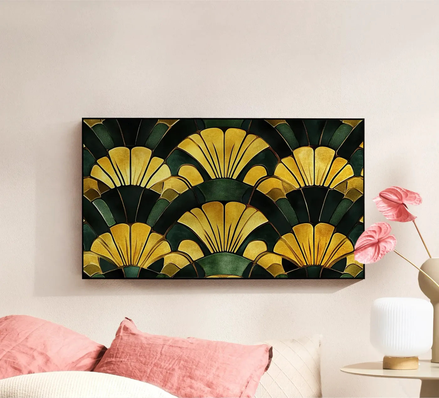 Art déco Acryl-Glas von Nikis Art Studio