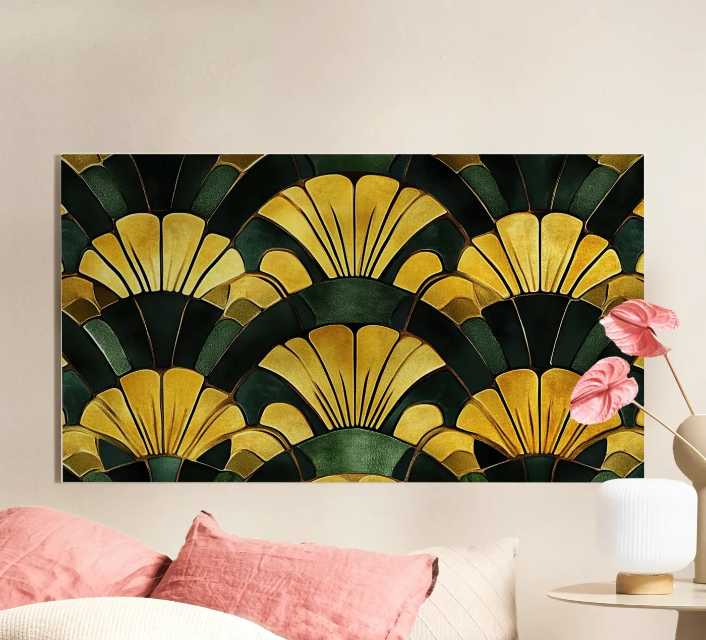 Art déco Acryl-Glas von Nikis Art Studio