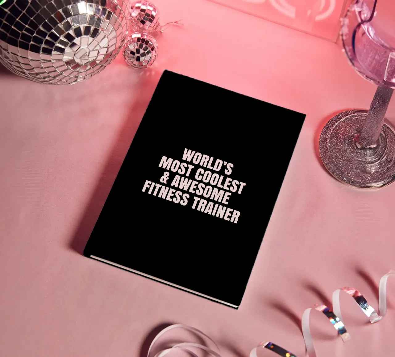 World's most coolest and awesome fitness trainer notebook by happieeagle